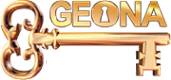 Логотип компании GEONA LIGHT DOORS
