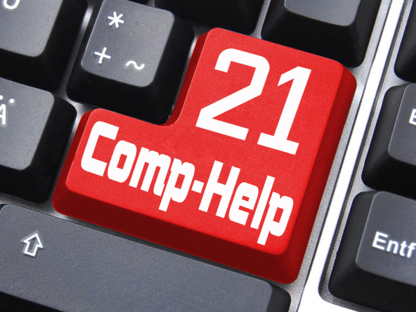 Логотип компании Компьютерная помощь 21